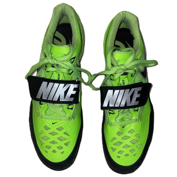 Nike Zoom Rival SD 2 Mens 9.5 Electric Green Track & Field Throwing Shoes 685131 - Picture 1 of 5